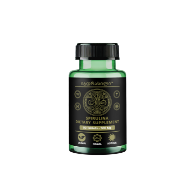 Spirulina - კაფსულები წონის დასაკლებად