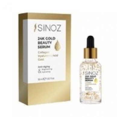 Sinoz 24K Gold Beauty - გამაახალგაზრდავებელი მზისგან დამცავი შრატი