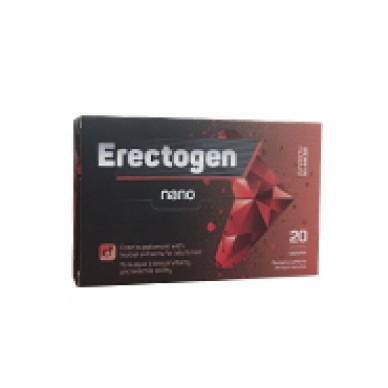 Erectogen Caps - პოტენციის ამაღლებისთვის
